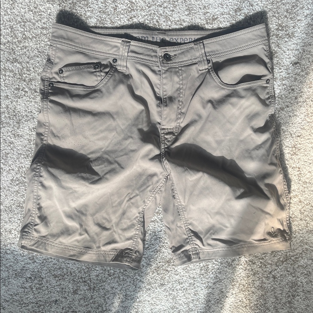 Prana Men's Tan Cargo Shorts (34)